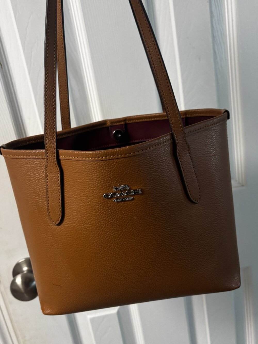 Coach-Small City Tote Bag